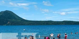 Foto: ¡Las familias pasaron una increíble tarde en las aguas del centro turístico Xiloá!/TN8