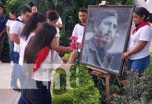 Rinden homenaje al comandante Fidel Castro a siete años de su paso a la inmortalidad Foto: Rinden homenaje al comandante Fidel Castro a siete años de su paso a la inmortalidad / TN8