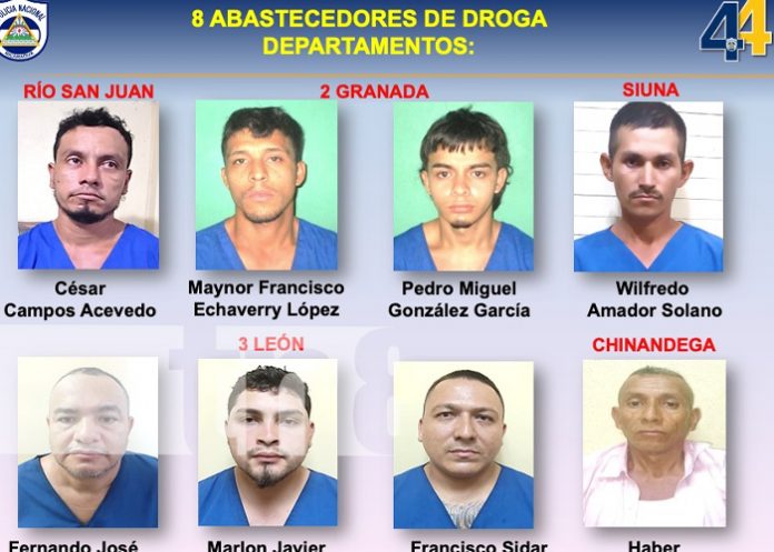 Foto: Policía Nacional pone tras las rejas a presuntos delincuentes en Nicaragua