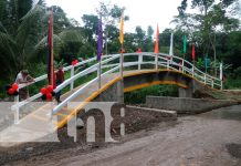 Nuevo puente peatonal en San Pablo, Siuna transforma la vida de sus habitantes
