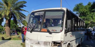 Foto: ¡Casi mueren aplastadas! Dos mujeres quedaron debajo de las llantas de autobús en Managua / TN8