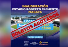 ¡Éxito rotundo! Boletos agotados para el juego inaugural en el estadio de Masaya Foto: ¡Éxito rotundo! Boletos agotados para el juego inaugural en el estadio de Masaya/Cortesía