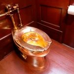 ¡Audaces ladrones!  Robo del inodoro de oro valorado en millones Foto: ¡Audaces ladrones! Robo de inodoro de oro valorado en millones/Cortesía