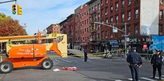 Joven de 19 años muere aplastado por una grúa en Nueva York