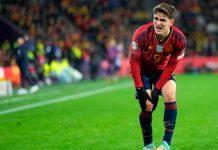 Gavi abandona entre lágrimas partido con España gavi, españa, lesión, ferrán, torres,