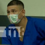 Foto: El "Pipián" en el banquillo por intento de homicidio a un hombre en Managua/TN8