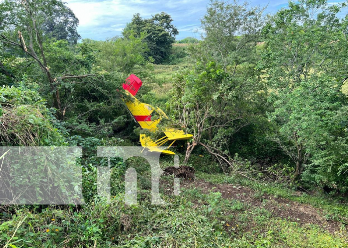 Fuerte desplome de una avioneta deja a un piloto lesionado