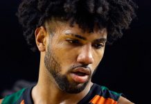 norchad, omier, miami, hurricanes, basketball,