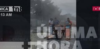 Prendidos en llamas: Mortal accidente en Valle Gothel