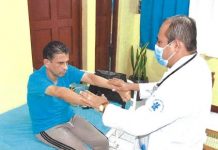 Foto: Cumplimiento en el programa de atención médica a Rolando Álvarez/Cortesía