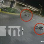 Brutal: Así fue el accidente en la entrada de Ciudad Sandino (VIDEO) Foto: Violento accidente de tránsito en Ciudad Sandino / TN8