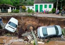 7 muertos y casas destrozadas deja tormenta en Brasil