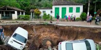 7 muertos y casas destrozadas deja tormenta en Brasil