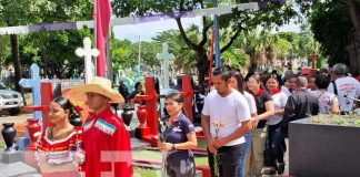Foto: Homenaje a héroes y mártires en el Cementerio Periférico / TN8