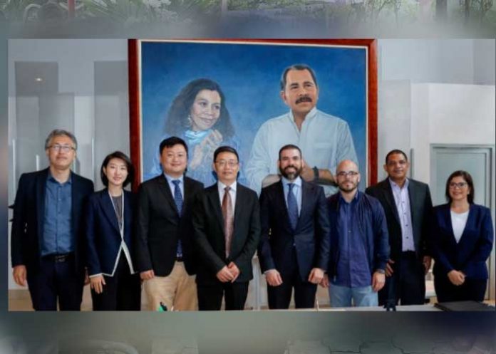 Foto: Delegación de Grupo de Medios de China junto a delegación del Gobierno de Nicaragua