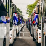 Vicepresidenta de Nicaragua anuncia la llegada de 250 unidades de buses Foto: Entrega de 250 buses de parte de China para Nicaragua / TN8