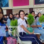 Estudiantes de Nicaragua participan en festival ambiental Foto: Festival ecológico en Instituto Elvis Díaz, en Managua, Nicaragua / TN8