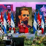 Foto: Acto por el 47 aniversario del paso a la inmortalidad de Carlos Fonseca, presidido por el Comandante Daniel Ortega y la Vicepresidenta Rosario Murillo / TN8
