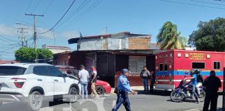 Foto: Encontronazo en una intersección de Managua / TN8