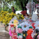 Comerciantes de arreglos florales esperan buenas ventas en Somoto Foto: Flores en auge de comercio en Somoto / TN8