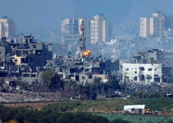 Bombardeo israelí contra el mayor hospital del enclave en Palestina