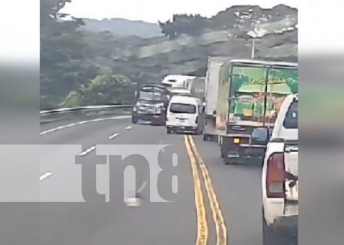 Foto: Imprudencias viales en Nicaragua / TN8