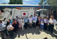 Nuevo camión recolector de basura en Somotillo gracias a Japón Foto: Donación de camión recolector de basura a Somotillo por parte de Japón / TN8