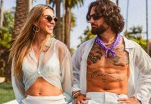La hijita de Maluma ya deja huella en la piel de su papá