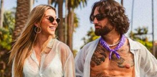 La hijita de Maluma ya deja huella en la piel de su papá