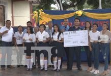 Bachilleres de Matiguás contentos con su bono de 3 mil córdobas Foto: Bono económico para bachilleres en Matiguás / TN8