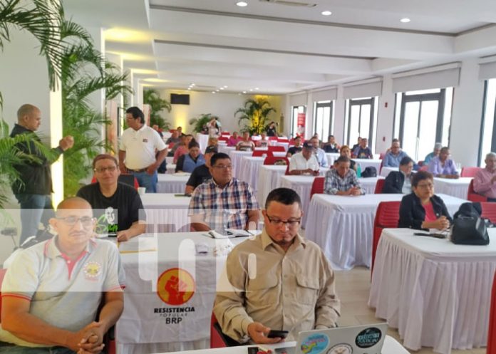 Foto: Encuentro Sindical de las Américas desde Nicaragua / TN8