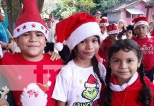 MINED realiza festival navideño en la Isla de Ometepe Foto: Colegios de Ometepe se activan con los colores de la Navidad / TN8