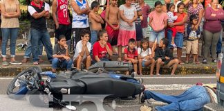Foto: Muerte de un motociclista en San Isidro, Matagalpa / TN8