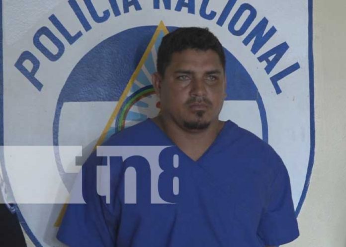 Foto: Esclarecimiento de crimen en San Jorge, Rivas / TN8