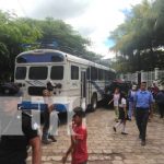 Foto: Choque de bus con camioneta policial en Quilalí, Nueva Segovia / TN8