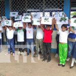 Educación verde: Así cuidan los árboles en los colegios de Ticuantepe Foto: Educación ambiental en colegios de Ticuantepe / TN8