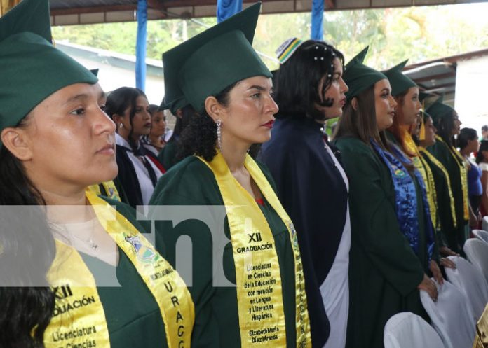 Foto: Graduación de URACCAN con profesionales de Waslala y Siuna / TN8