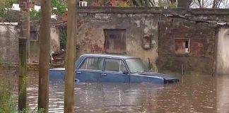 Más de 2.500 desplazados por inundaciones en Uruguay