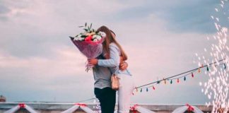 Romántica propuesta de matrimonio