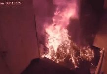 Sobrino golpea y le prende fuego a su tía en Rumania