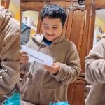 Niño llora de alegría al descubrir que será hermano mayor Foto: Niño no logra controlar las lagrimas /cortesía