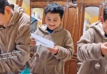 Foto: Niño no logra controlar las lagrimas /cortesía