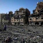 1,9 millones de personas a huyen de la ocupación militar en Gaza Foto: Masivos desplazamientos en Gaza /cortesía