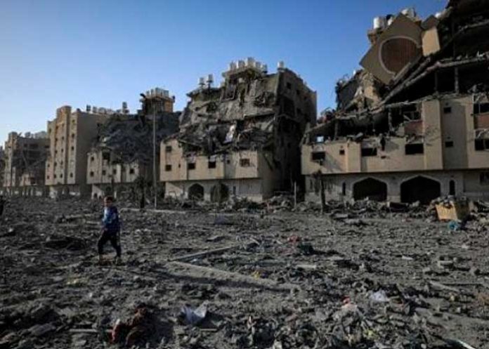 1 Foto: Masivos desplazamientos en Gaza /cortesía