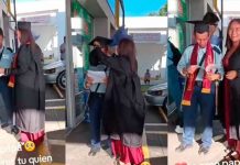Foto: Jovencita llena de orgullo /cortesía