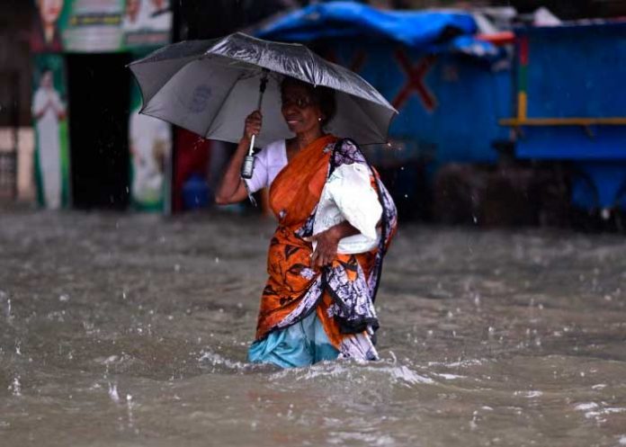 1 Foto: Ocho víctimas mortales en India por fuertes lluvias previas al ciclón Michaung/Cortesía