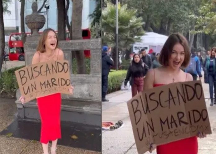 Busca esposo en las calles de la Ciudad de México