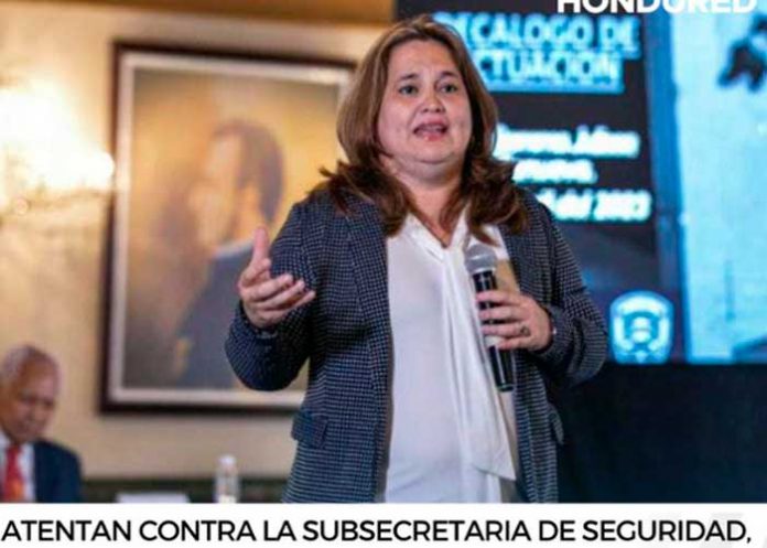 1 Foto: Ataque armado contra funcionaria en Tegucigalpa, Honduras/Cortesía