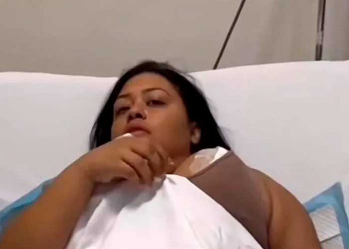 Foto: Mujer expone la situación financiera de su casa /cortesía