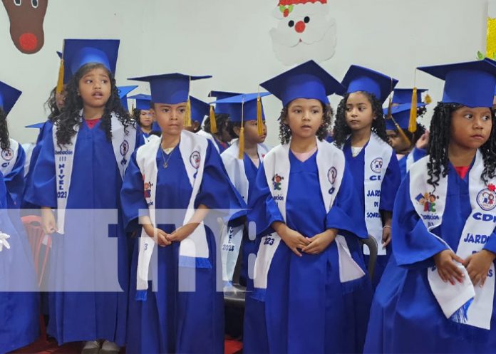Foto: Jardín de Sonrisas celebra graduación de educación inicial en Bilwi/TN8